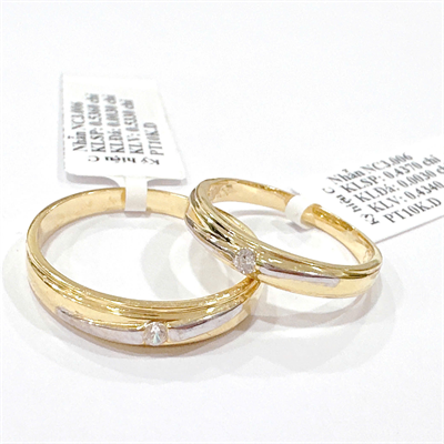 Nhẫn cưới 10KPT