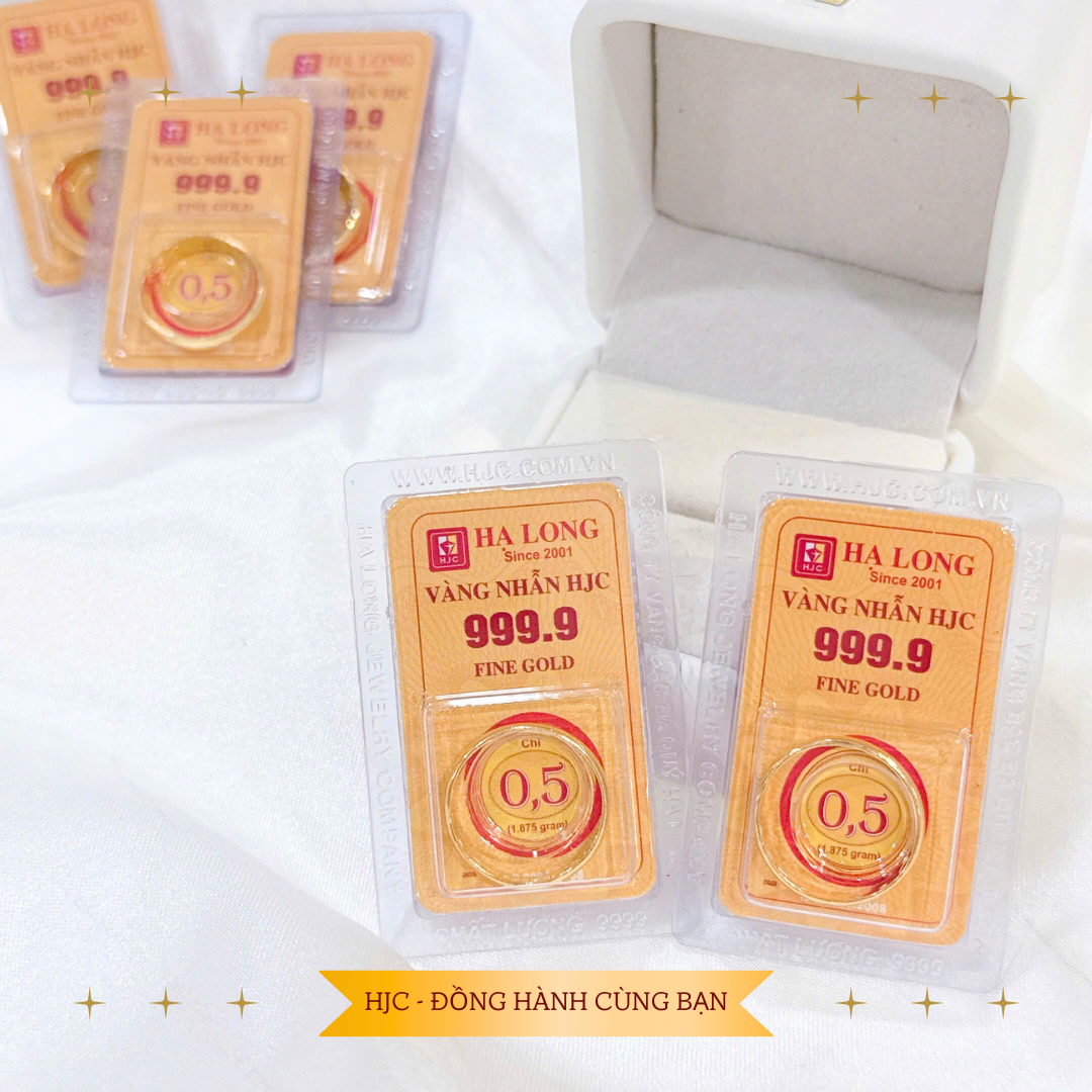 Nhẫn ép vỉ 0.5 chỉ