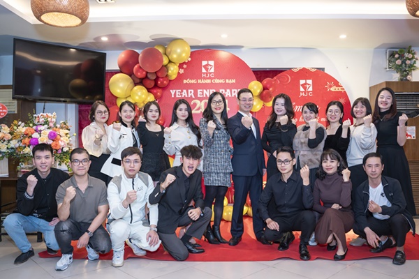 HJC tổ chức tiệc Year End Party 2024 và đón chào năm mới 2025