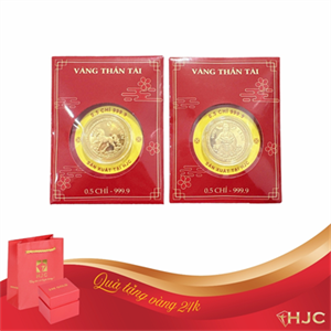 Đồng xu vàng HJC24K